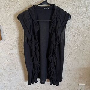 Charming Charlie Ruffle vest